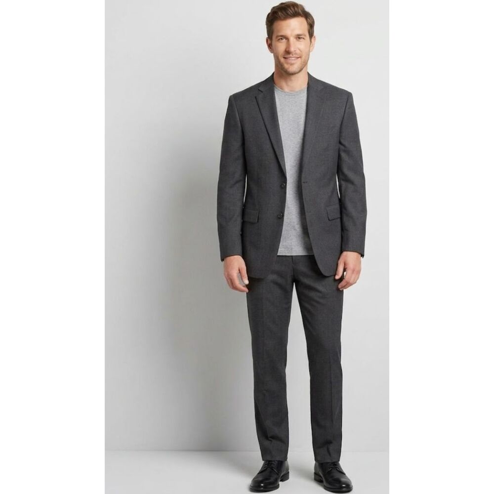 New Merona Classic Relaxed Fit Two Button Suit Jacket Men's Size 38R